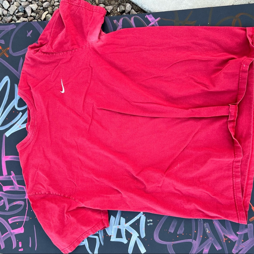 Nike t shirt with stitched Nike logo